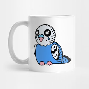 Mauve Budgie Mug